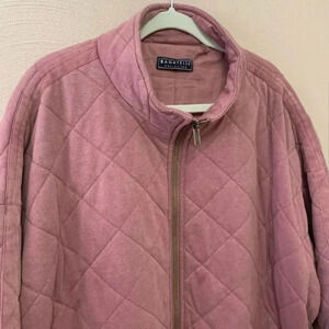 quilted Soft mauve Coat